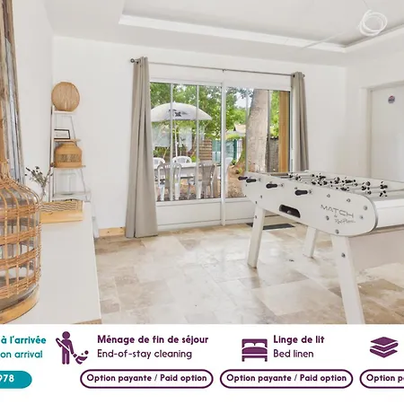 Piscine, Jardin & Jeux Enfants, Maison Pour 6 Pers